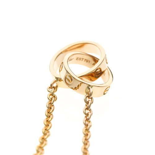 Collier Cartier - Collier Baby Love en or rose 18k 58 Facettes t3d1d4ozib