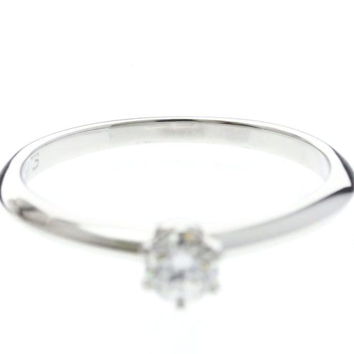 Bague Tiffany & Co. - Bague solitaire Tiffany Setting en platine avec diamant taille brillant G/VVS2 58 Facettes a1p96qrmuf