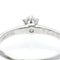 Bague Tiffany & Co. - Bague solitaire Tiffany Setting en platine avec diamant taille brillant G/VVS2 58 Facettes a1p96qrmuf