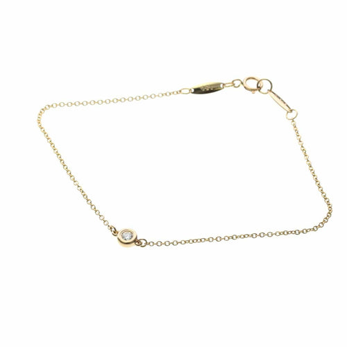 Bracelet Tiffany & Co. - Bracelet Peretti Diamonds by the Yard en or rose 18k avec diamant 58 Facettes e2sls1t5pt