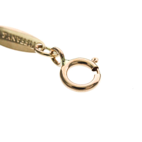 Bracelet Tiffany & Co. - Bracelet Peretti Diamonds by the Yard en or rose 18k avec diamant 58 Facettes e2sls1t5pt