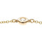 Bracelet Tiffany & Co. - Bracelet Peretti Diamonds by the Yard en or rose 18k avec diamant 58 Facettes e2sls1t5pt