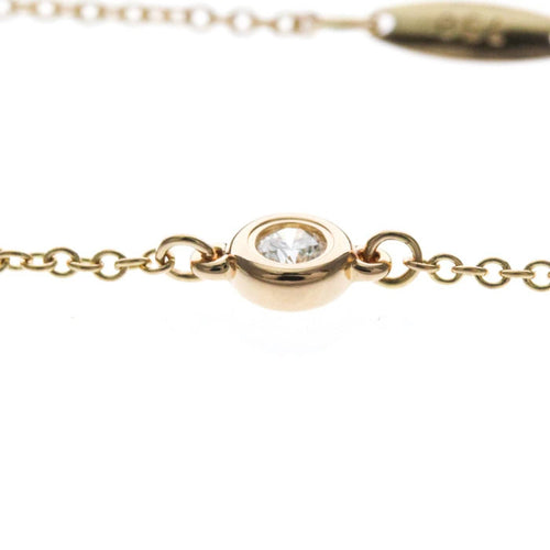 Bracelet Tiffany & Co. - Bracelet Peretti Diamonds by the Yard en or rose 18k avec diamant 58 Facettes e2sls1t5pt