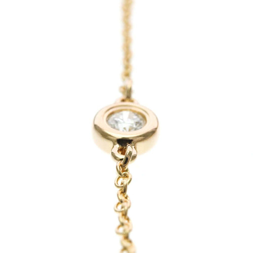 Bracelet Tiffany & Co. - Bracelet Peretti Diamonds by the Yard en or rose 18k avec diamant 58 Facettes e2sls1t5pt