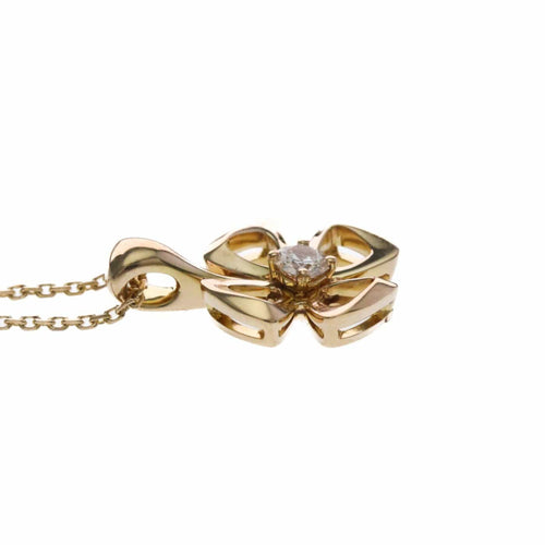 Pendentif Bvlgari Fiorever - Pendentif en or rose 18k avec rubis et diamants 58 Facettes rctagxctl2