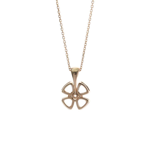 Pendentif Bvlgari Fiorever - Pendentif en or rose 18k avec rubis et diamants 58 Facettes rctagxctl2