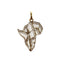 Pendentif Pendentif Afrique - Sénégal en filigrane, or jaune 750 58 Facettes 330102786