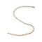 Collier Chaîne Figaro en or jaune 750 - 46 cm 58 Facettes 330102756