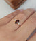 Bague 51.5 Bague trilogie en or rose 18 carats, grenat et perles de culture 58 Facettes 772