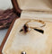 Bague 51.5 Bague trilogie en or rose 18 carats, grenat et perles de culture 58 Facettes 772