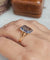 Bague 55 Bague cocktail en or rose 18 carats avec spinelle synthétique bleu 58 Facettes 770