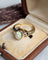 Bague 55 Bague jonc en or jaune 14 carats avec opale de synthèse 58 Facettes 689