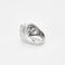 Bague 51 Bague en or blanc 18 carats avec saphir de Ceylan et diamants 58 Facettes Valuor Modèle-013