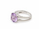 Bague 54 Mauboussin Chanson d’Amour - Bague en or blanc 18 carats, améthyste et diamants 58 Facettes 33860