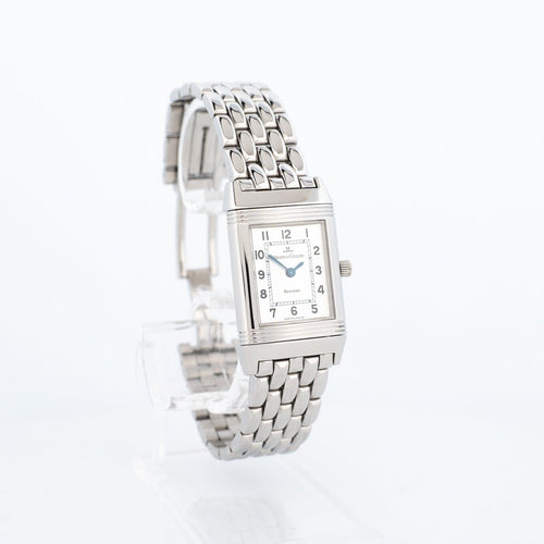 Montre Jaeger-LeCoultre Reverso - Montre à cadran ivoire et chiffres romains, SM 58 Facettes 599