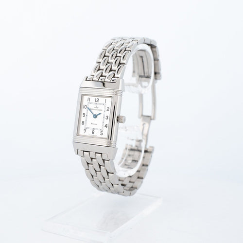 Montre Jaeger-LeCoultre Reverso - Montre à cadran ivoire et chiffres romains, SM 58 Facettes 599