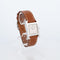 Montre Hermès - Montre Heure H, cadran argenté à chiffres arabes, SM 58 Facettes 603