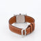 Montre Hermès - Montre Heure H, cadran argenté à chiffres arabes, SM 58 Facettes 603