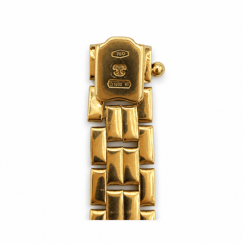 Collier Collier - Maille panthère en or jaune 18 carats 58 Facettes 1.0001730/2