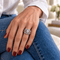 Bague 57 Art déco - Bague en platine et diamants 58 Facettes 1.0001726/5