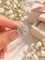 Bague 53 Bague cocktail en or blanc 750, diamants et motif floral 58 Facettes 50546