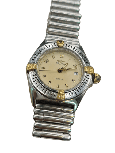 Montre Breitling Callistino - Montre en acier et or 58 Facettes CV-142