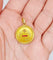 Pendentif Augis - Pendentif médaille d’amour en or 18k, diamant et rubis 58 Facettes A08036