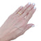 Bague 51 Bague jonc en or jaune 750 avec trois diamants 58 Facettes 36079