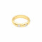 Bague 51 Bague jonc en or jaune 750 avec trois diamants 58 Facettes 36079