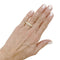 Bague 50 Cartier « Mimi » - Bague jonc bombé en or jaune 750, diamants 58 Facettes 36075