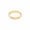 Bague 51 Bague jonc en or jaune 750/000 avec trois diamants taille brillant 58 Facettes 36080