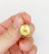 Pendentif Augis - Pendentif médaille d’amour en or 18k, diamant et rubis 58 Facettes A08038
