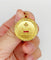 Pendentif Augis - Pendentif médaille d’amour 27 mm en or 18k, diamant et rubis 58 Facettes A08039