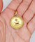 Pendentif Augis - Pendentif médaille d’amour 27 mm en or 18k, diamant et rubis 58 Facettes A08039