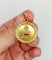 Pendentif Augis - Pendentif médaille d’amour en or 18k, diamant et rubis, 27 mm, vers 1950 58 Facettes A08040
