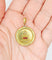 Pendentif Augis - Pendentif médaille d’amour en or 18k, diamant et rubis, 27 mm, vers 1950 58 Facettes A08040