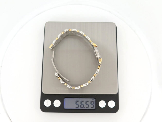 Montre Chaumet - Montre Griffe à quartz en acier et plaqué or jaune, 24 mm 58 Facettes 277377