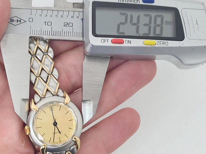 Montre Chaumet - Montre Griffe à quartz en acier et plaqué or jaune, 24 mm 58 Facettes 277377