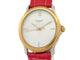 Montre Chaumet - Montre 25A à quartz, acier et plaqué or jaune, cadran en nacre 58 Facettes 277378