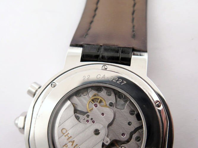 Montre Chaumet - Montre Style chronographe automatique, 40 mm, acier 58 Facettes 277172