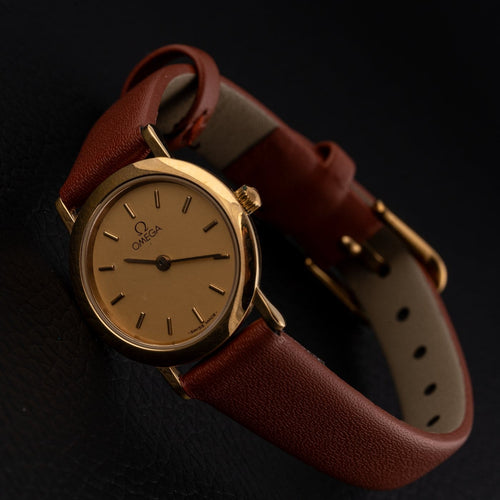 Montre Omega De Ville - Montre quartz 595.0097.2 58 Facettes TOT-11920