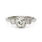 Bague 54 Bague trois pierres en platine, style édouardien, diamants 1,20 ct 58 Facettes EW-0021