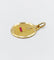 Pendentif Augis - Pendentif médaille d'amour en or 18k, rubis et diamants taille rose 58 Facettes A08042