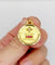 Pendentif Augis - Pendentif médaille d'amour en or 18k, rubis et diamants taille rose 58 Facettes A08042