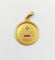 Pendentif Augis - Pendentif médaille d’amour en or 18k, diamants et rubis, vers 1960 58 Facettes A08041