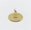 Pendentif Augis - Pendentif médaille d’amour en or 18k, diamant et rubis 58 Facettes A08044