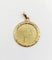 Pendentif Augis - Pendentif médaille d’amour en or 18k, diamant et rubis 58 Facettes A08044
