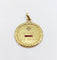 Pendentif Augis - Pendentif médaille d’amour en or 18k, diamant et rubis 58 Facettes A08044