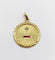 Pendentif Augis - Pendentif médaille d’amour en or 18k, diamant et rubis 58 Facettes A08044