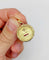 Pendentif Augis - Pendentif médaille d’amour en or 18k, diamant et rubis 58 Facettes A08044